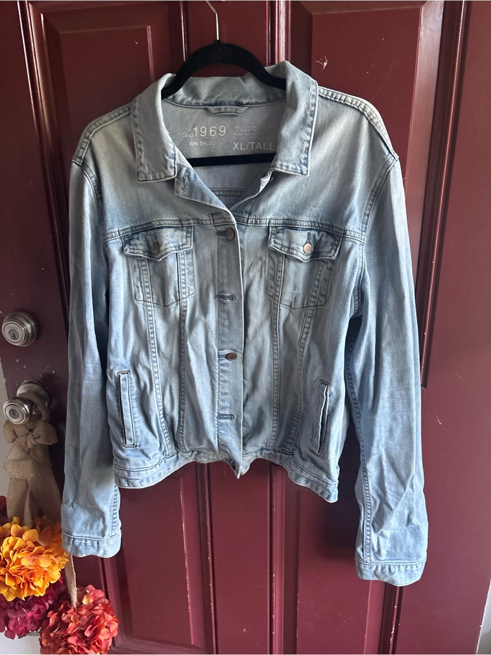 GAP Light Blue Denim Jacket - Women's